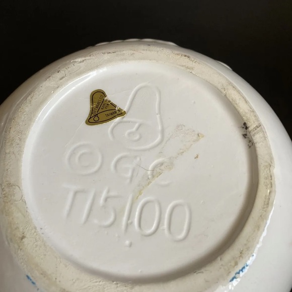 Vintage Giftwares Co Baby Planter Nancy Pew Cup Teddy Bear - Picture 4 of 7